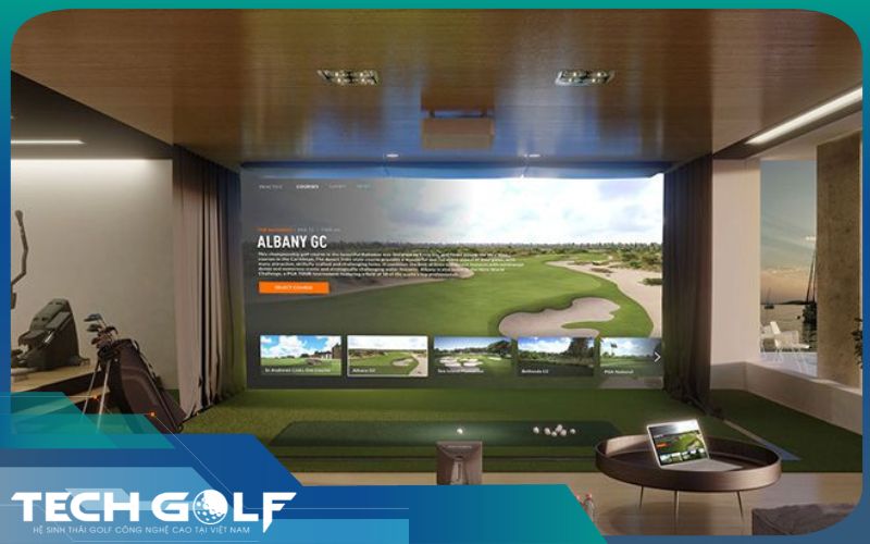 Gói Lắp Đặt Phòng Golf 3D TRACKMAN - Phòng Tổng Thống Đẳng Cấp Thượng Lưu