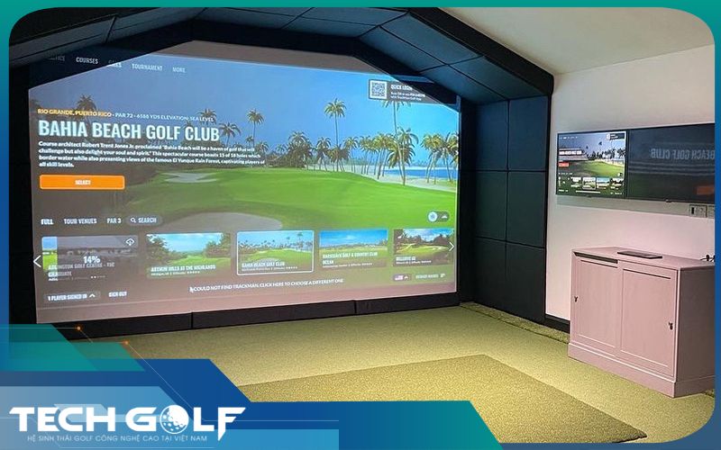 Gói Lắp Đặt Phòng Golf 3D TRACKMAN - Phòng Tổng Thống Đẳng Cấp Thượng Lưu