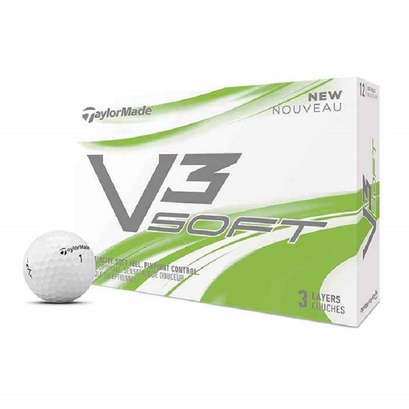 Bóng golf Burner Soft được nhà sản xuất chế tác bằng chất liệu cao cấp