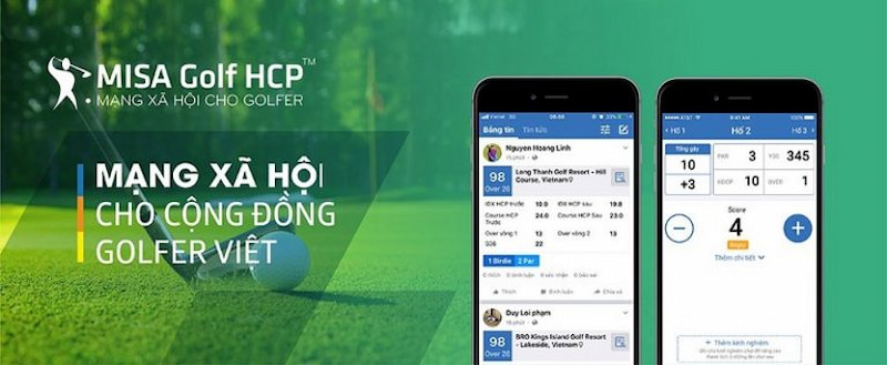 Misa Golf cho phép golfer đặt sân nhanh chóng với những thao tác đơn giản