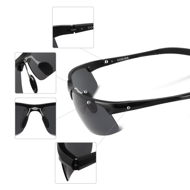 Kính Torege được thiết kế gọn nhẹ, tinh tế