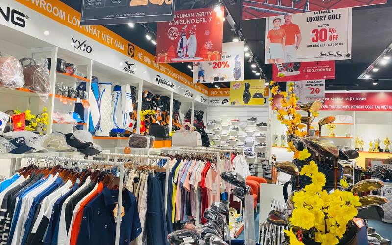 Mua quần áo golf ở đâu là vấn đề được nhiều golfer quan tâm