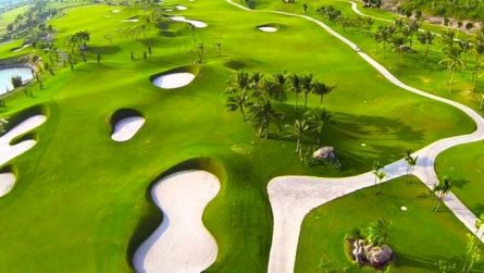 Mỗi khu vực trên sân golf được thiết kế ấn tượng, thu hút nhiều golfer