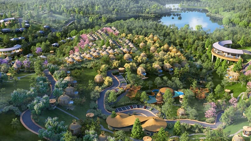 Đây là một trong những sân golf được đầu tư lớn nhất miền Bắc