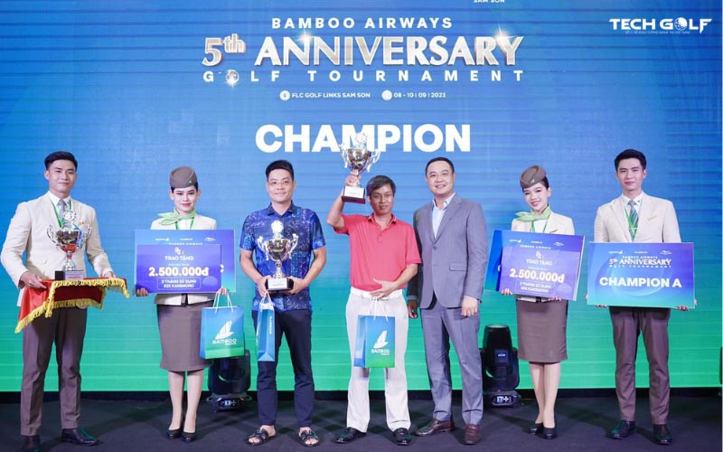Golfer xuất sắc giành chức vô địch giải Bamboo Airways 5th Anniversary