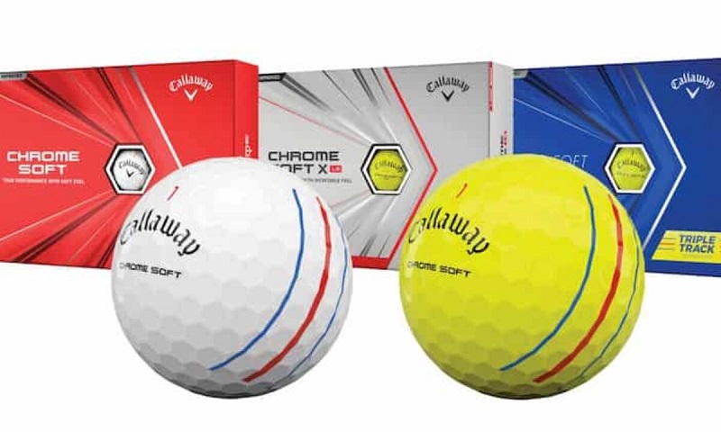 Các mẫu bóng chơi golf của hãng Callaway đều có hiệu suất vượt trội
