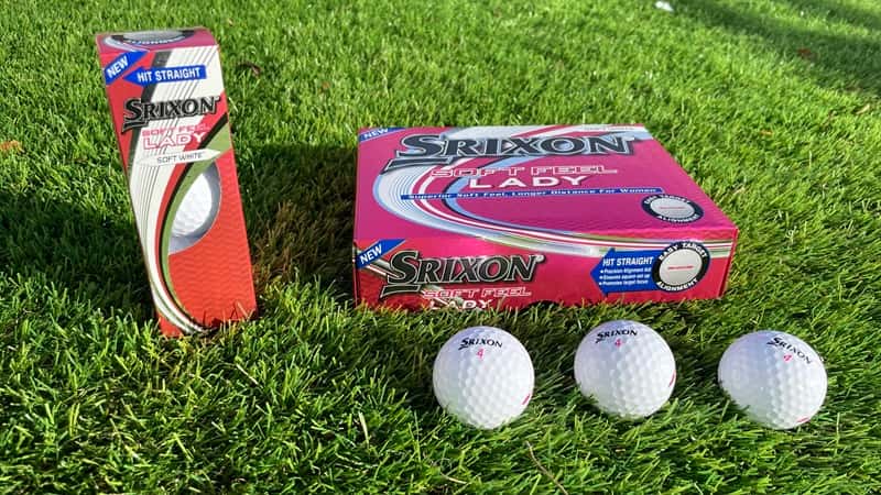 Bóng golf Soft Feel Lady được thiết kế dành riêng cho nữ golfe