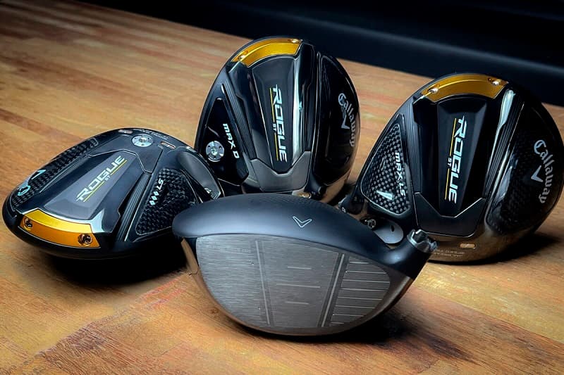 Gậy driver Callaway Rogue ST sở hữu 3 phiên bản khác nhau