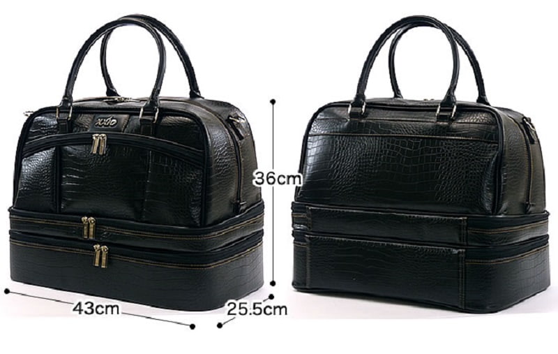 Túi golf XXIO được làm từ chất liệu vải, da cao cấp