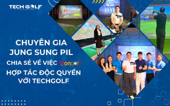 Chuyên gia Jung Sung Pil chia sẻ về việc Okongolf hợp tác độc quyền với Techgolf