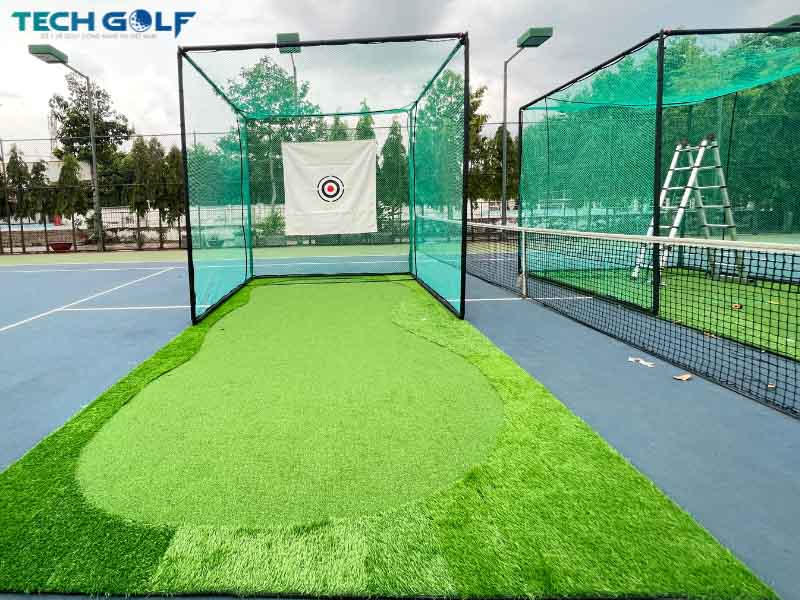 Khung lồng tập golf giúp nâng tầm đẳng cấp cho ngôi nhà