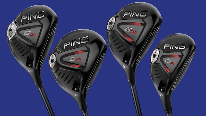 Gậy fairway và hybrid Ping G410 cho khả năng tùy chỉnh linh hoạt