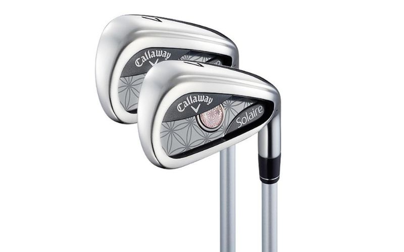 Ironset Callaway Solaire được nhà sản xuất thiết kế với mặt gậy rộng hơn