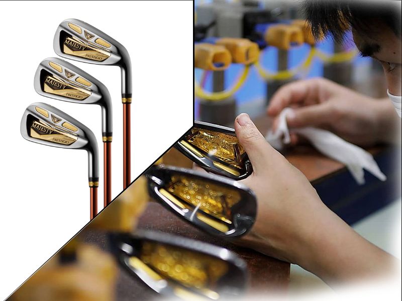 Để làm ra một bộ gậy Majesty Prestigio rất kỳ công và tốn nhiều thời gian