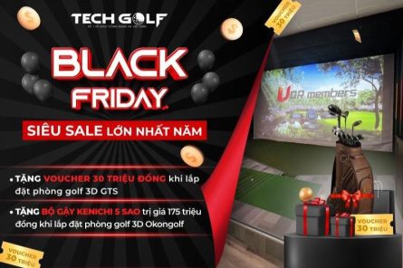 Techgolf tặng bộ Kenichi 5 sao khi lắp đặt phòng golf 3D Okongolf