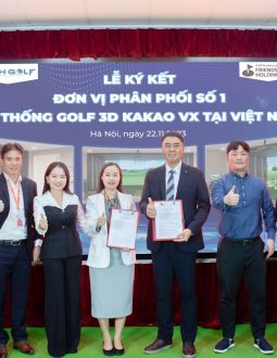 Techgolf ký kết hợp tác với Friends Golf Holdings phân phối phần mềm Kakao VX tại Việt Nam