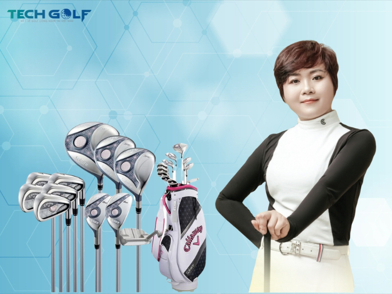 HLV Thoa Bùi từ Học viện GGA dành nhiều lời khen cho bộ gậy Callaway Solaire