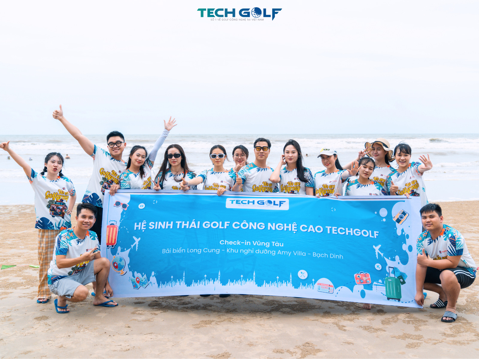 Teambuilding Keep Moving Together Quý IV của Techgolf