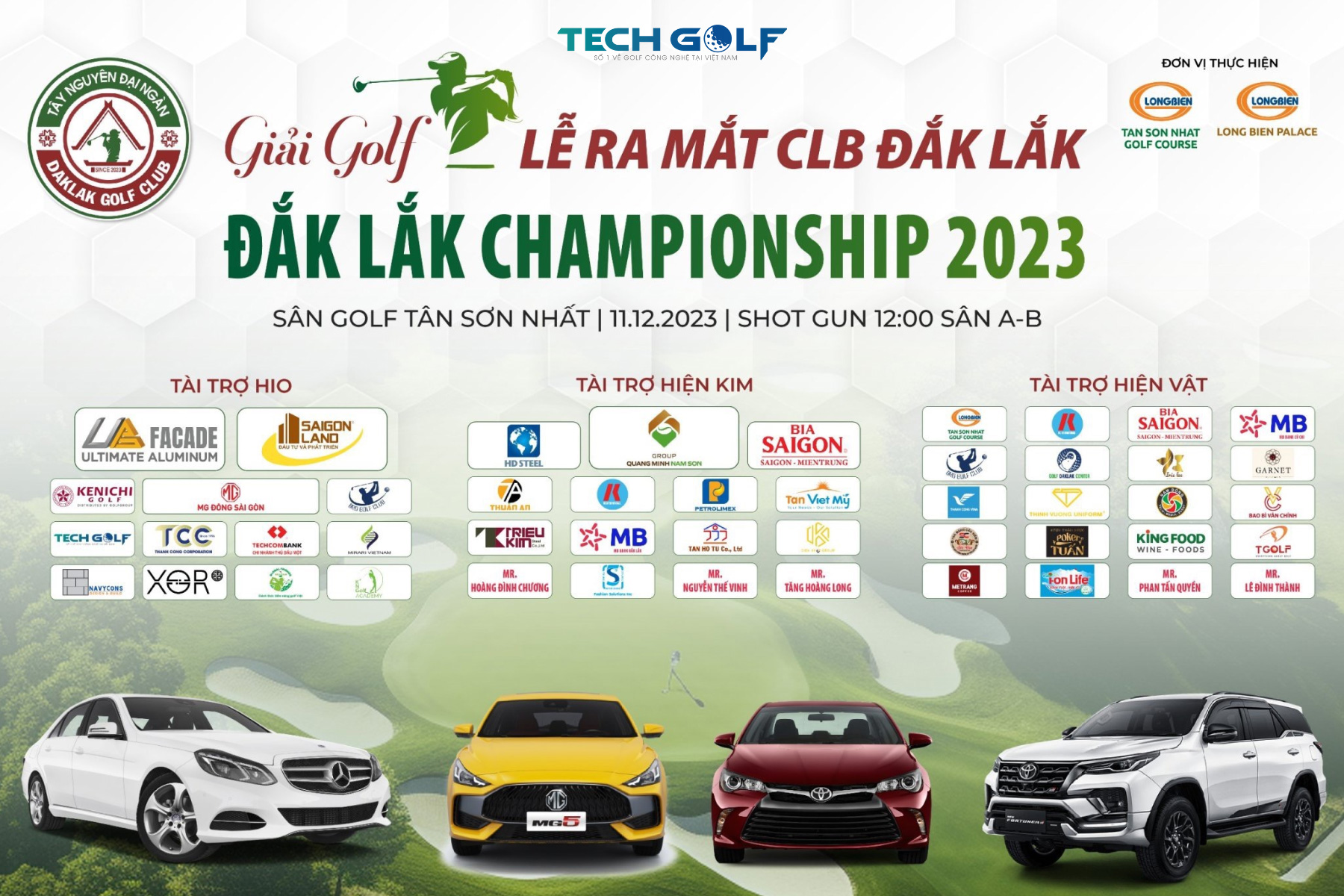 Rất nhiều món quà giá trị đến từ các nhà tài trợ