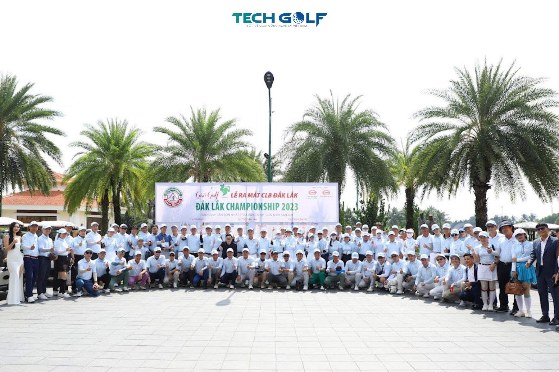 Giải golf Đăk Lăk Championship 2023 với hơn 200 golfer tham dự