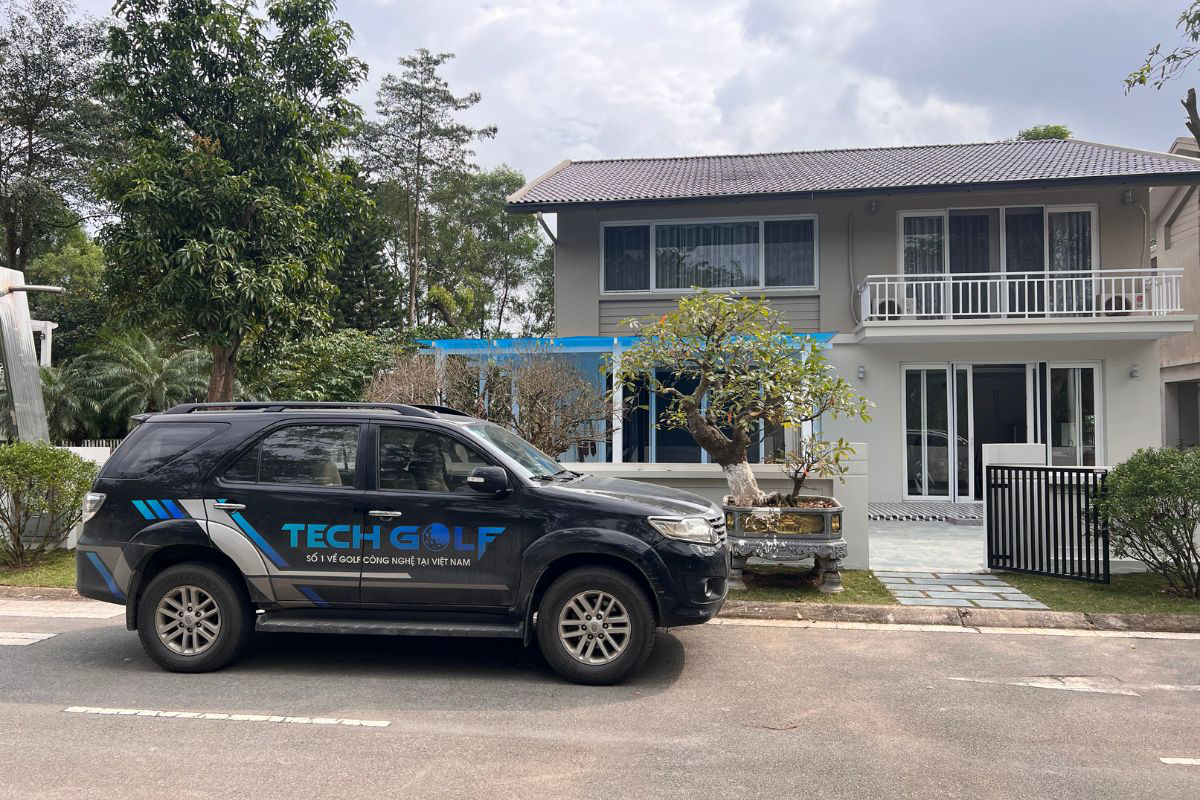 Đội ngũ Techgolf có mặt để khảo sát dự án phòng golf 3D tại Tiên Du Bắc Ninh