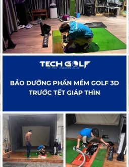 Techgolf bảo dưỡng phần mềm golf 3D cho khách hàng