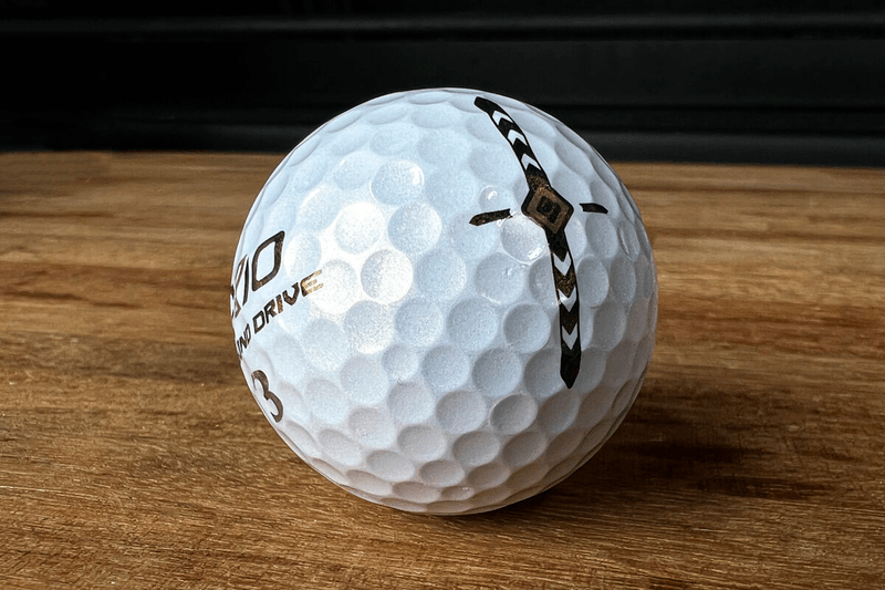 Mẫu bóng golf XXIO Rebound Drive được phủ ngọc trai bắt mắt
