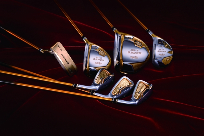 Gậy golf Honma 5 sao được làm từ những vật liệu quý hiếm như bạc, vàng,...