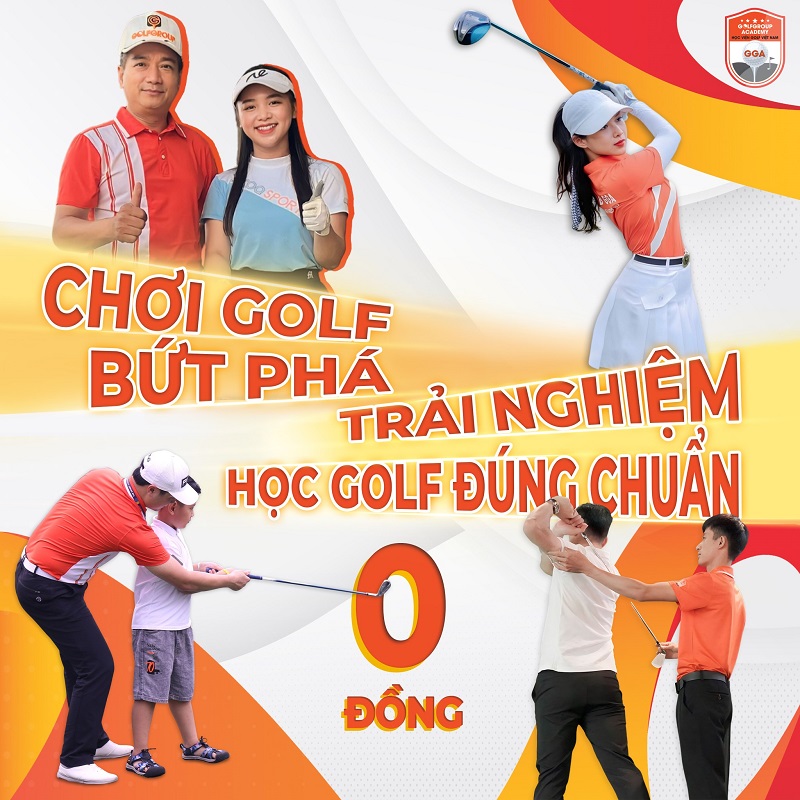 Học viện GGA thu hút nhiều golfer đăng ký theo học