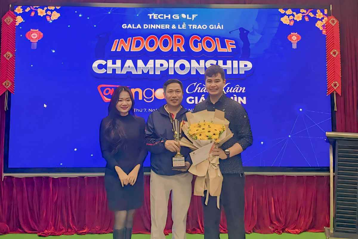 Chúc mừng golfer Vũ Anh Dũng xuất sắc giành ngôi vô địch của giải đấu