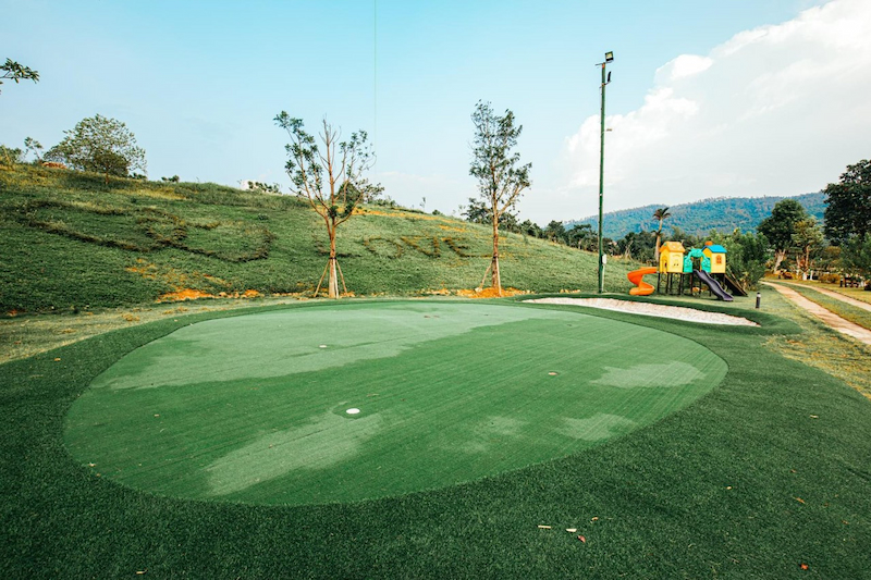 Kích thước sân tập golf mini không được dưới 20m2