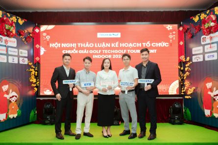 Hội nghị thảo luận kế hoạch tổ chức chuỗi giải golf Techgolf Tournament Indoor 2024