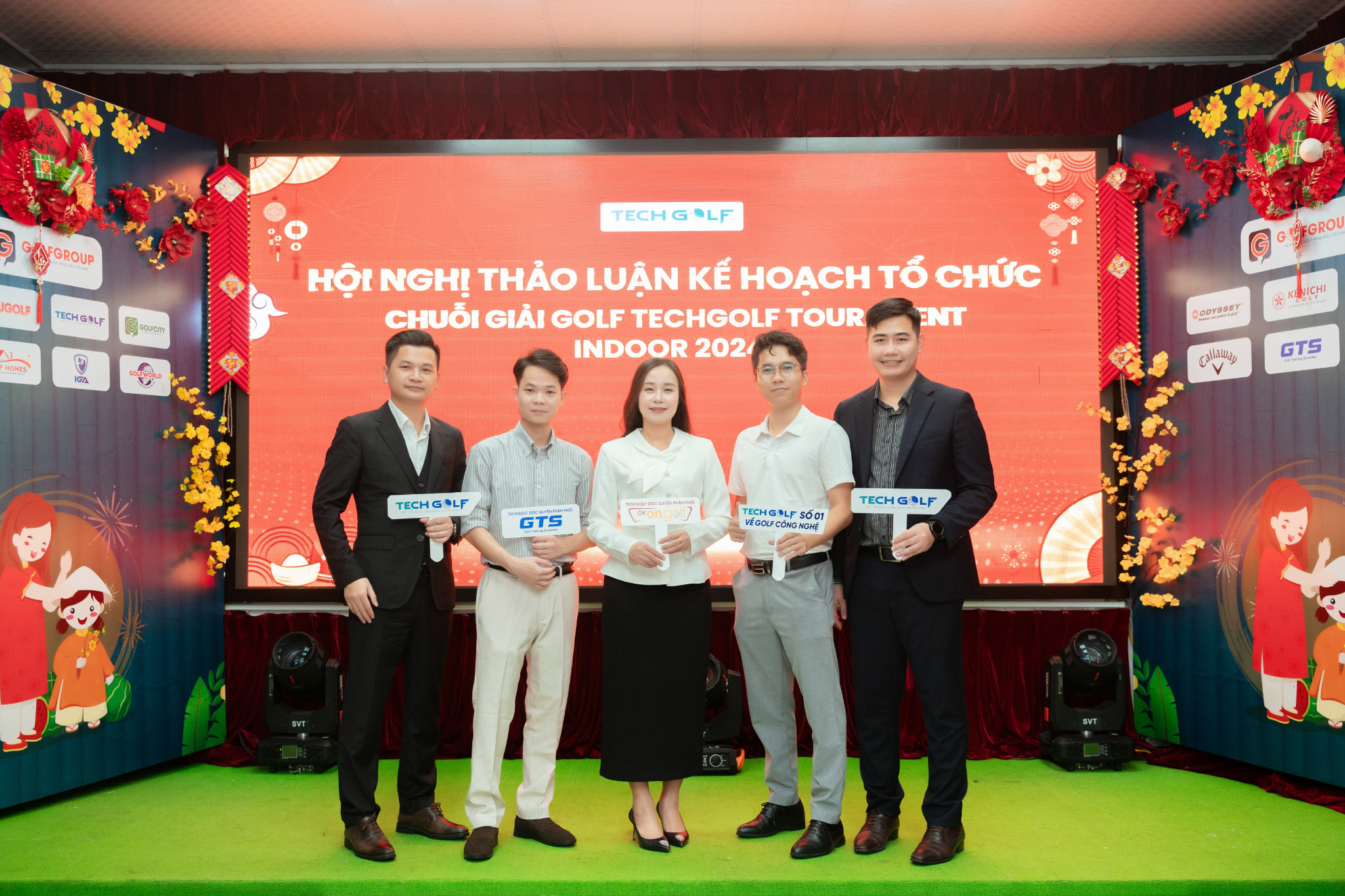 Hội nghị thảo luận kế hoạch tổ chức chuỗi giải golf Techgolf Tournament Indoor 2024