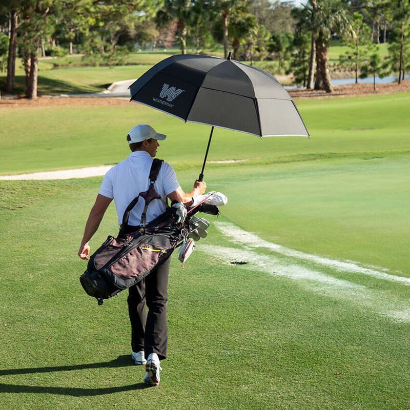 Nylon, polyester,... là những chất liệu thường được dùng để làm dù golf