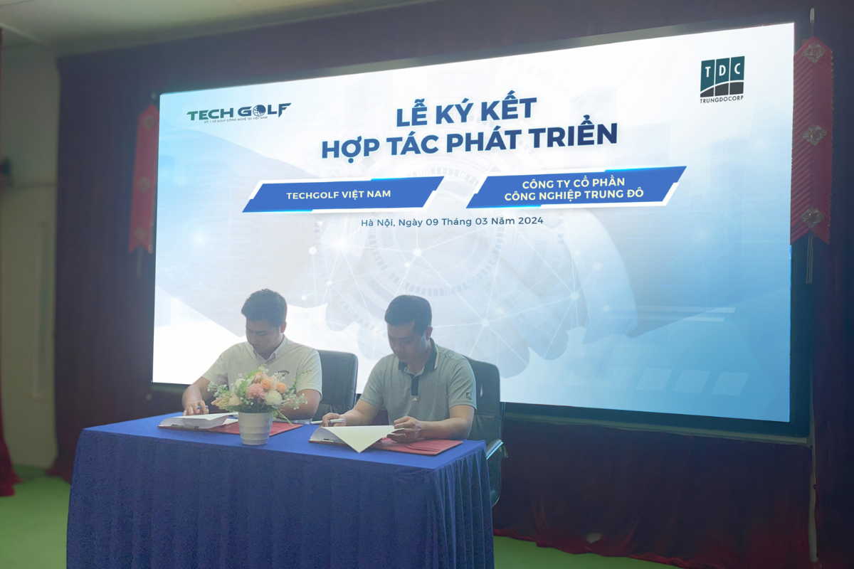 Lễ ký kết là sự kiện quan trọng trong kế hoạch phát triển năm 2024 của Techgolf