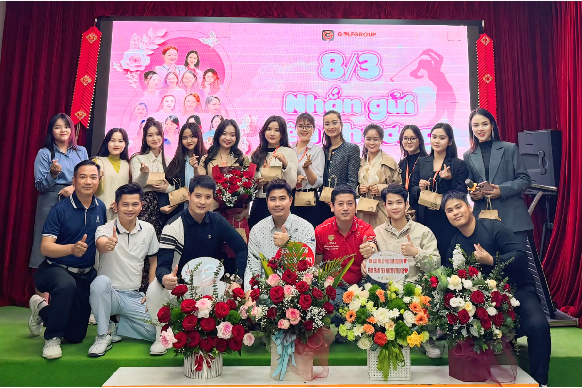 Techgolf tri ân những bóng hồng mạnh mẽ nhân ngày 8 tháng 3