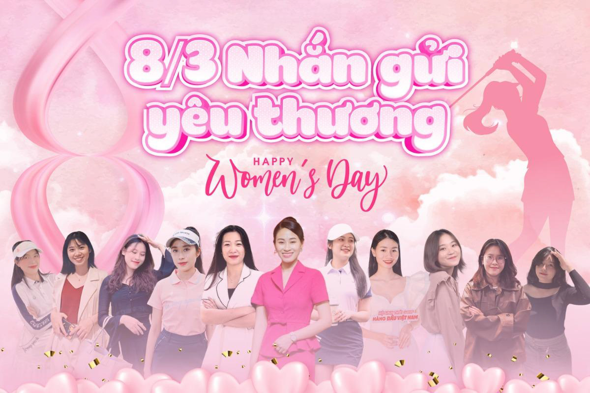Techgolf miền Nam tổ chúc mừng ngày Quốc tế phụ nữ 8/3