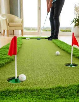 Càng tập luyện với thảm nhiều, trình độ golfer càng cải thiện nhanh chóng