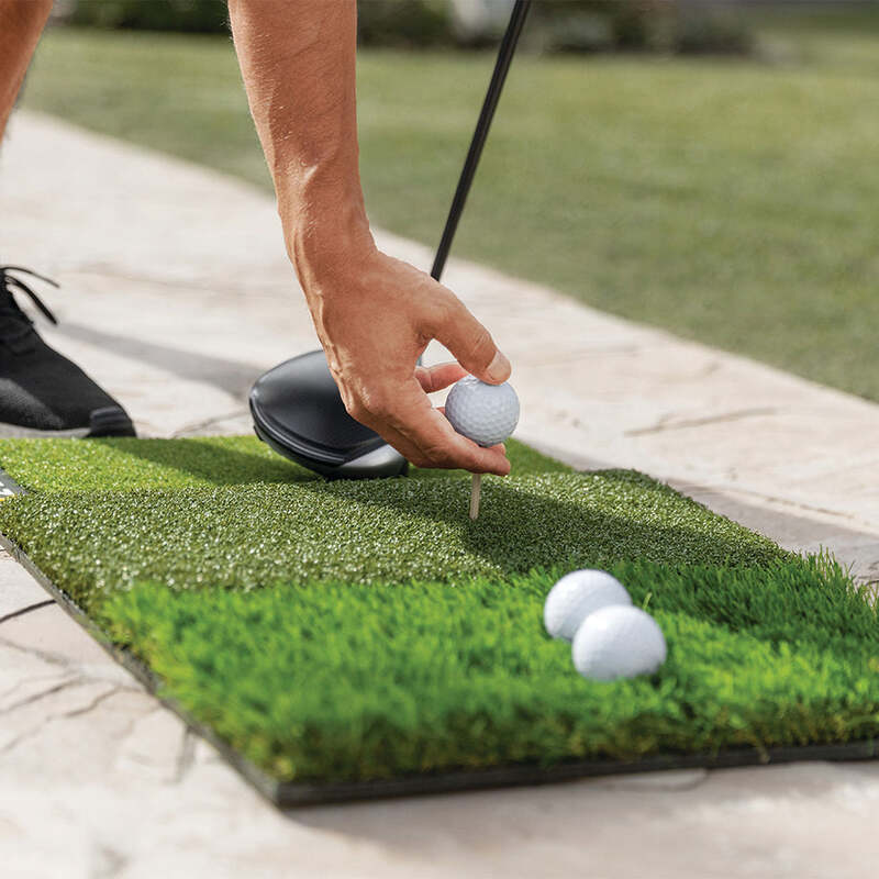 Các đường cắt trên thảm SKLZ mang đến cảm giác như fairway thật