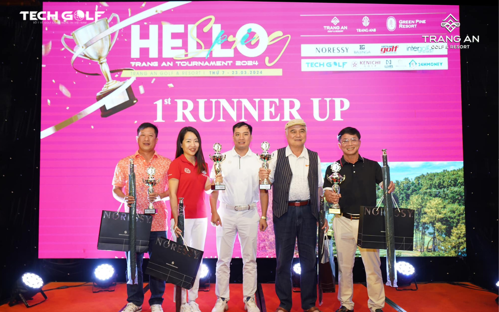 Chúc mừng các golfer giành giải Nhất của các bảng