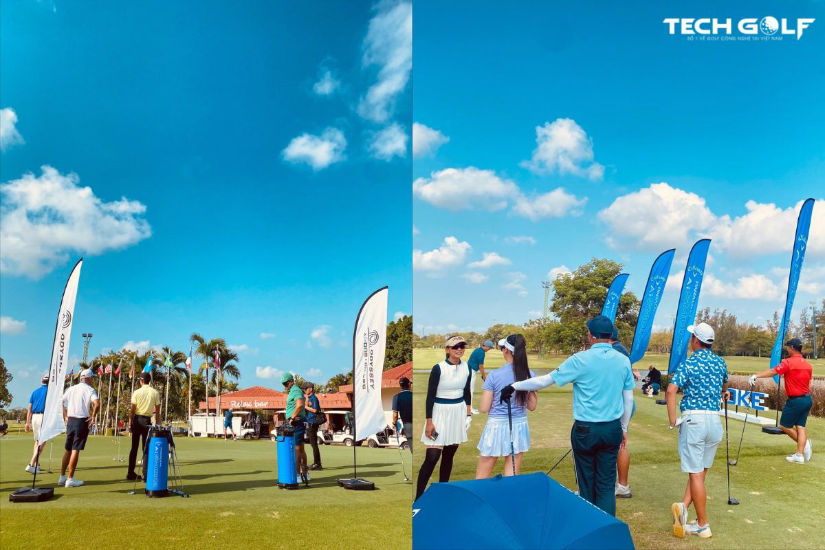 Giải golf ra mắt Callaway Paradym Ai Smoke tại sân Green Valley Country Club