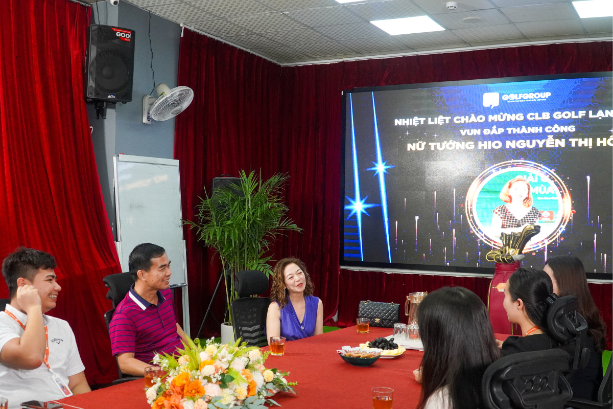 Golfer Nguyễn Hồng hào hứng chia sẻ về dự định lắp đặt phòng golf 3D ở nhà riêng