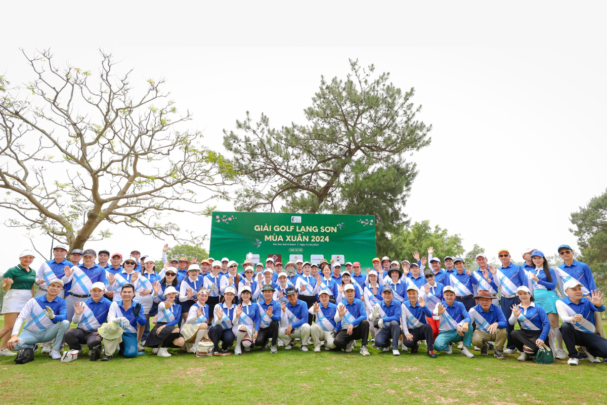 Giải golf CLB Lạng Sơn Mùa Xuân thu hút các golfer tham dự và tranh tài