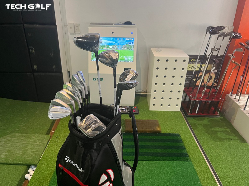 Quý golfer có thể thử gậy trực tiếp trên phần mềm GTS tại hệ thống Techgolf trên toàn quốc