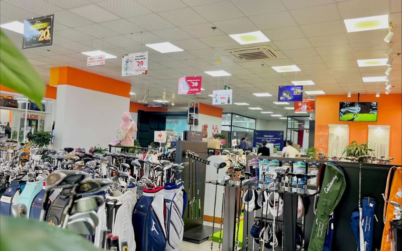 GolfCity có đa dạng sản phẩm cho golfer lựa chọn