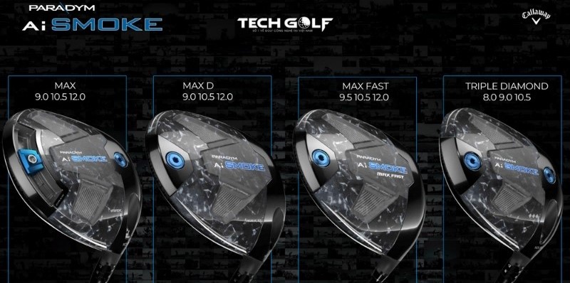 Callaway Paradym Ai Smoke - sản phẩm tiên phong cho một kỷ nguyên kỹ thuật mới